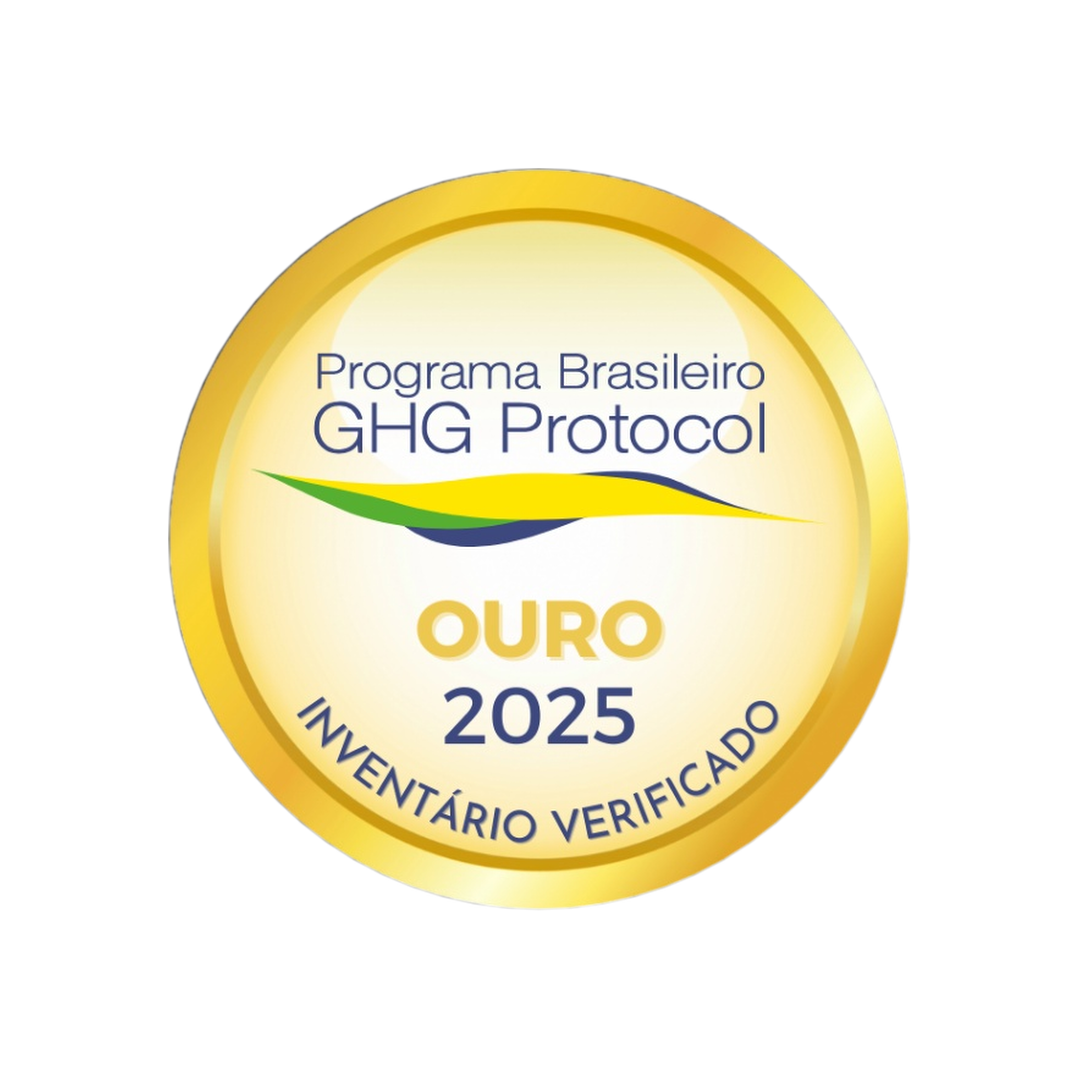 Selo GHG Protocol Ouro 2025